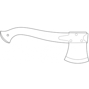 Набор Morakniv Outdoor Kit MG, нож Mora 2000 + топор (зеленый), 1-2001, фото 3