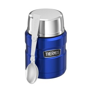 Термос для еды Thermos King SK3000BL (0,47 литра), синий, фото 2