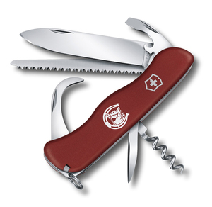 Нож Victorinox Equestrian, 111 мм, 12 функций, с фиксатором лезвия, красный, фото 1