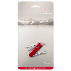 Нож Victorinox Classic, 58 мм, 7 функций, красный, блистер, фото 4