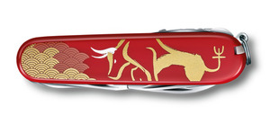 Нож Victorinox Huntsman LE 2021, 91 мм, 16 функций,  "Year of the Ox" (подар. упаковка), фото 4