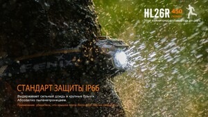 Налобный фонарь Fenix HL26R голубой, фото 19