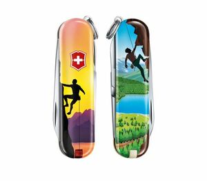 Нож-брелок Victorinox Classic LE 2020, 58 мм, 7 функций, "Climb High", фото 1