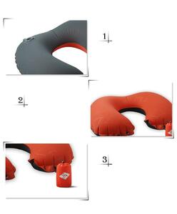 Подушка надувная Green-Hermit Ultralight U Air Pillow SUNGLOW ORANGE/38×30×12CM/45г, TB750226, фото 8