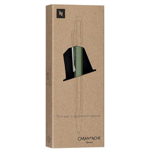 Carandache Office 849 Nespresso Edition 2 - Green India, шариковая ручка, M, фото 4