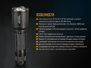 Фонарь Fenix TK25RB, фото 20