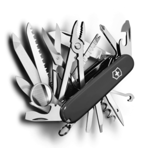 Нож Victorinox SwissChamp, 91 мм, 33 функции, черный, фото 3