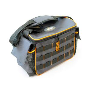 Сумка рыболовная "СЛЕДОПЫТ" Base Lure Bag L, 36х22х15 см, цв. серый + 3 коробки Luno 20, фото 1