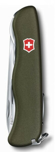 Нож Victorinox Outrider,111 мм, 14 функций, зеленый, фото 1