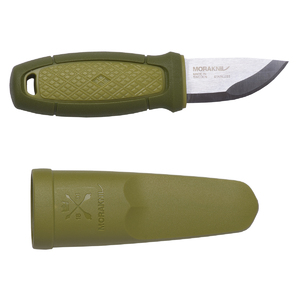 Нож Morakniv Eldris, нержавеющая сталь, цвет зеленый, с ножнами, 12651, фото 1