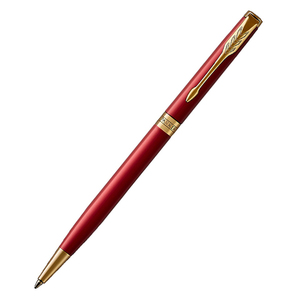 Parker Sonnet Core - LaqRed GT SLIM, шариковая ручка, M, BL, фото 1