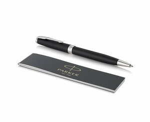 Parker Sonnet Core - Matte Black CT, шариковая ручка, M, BL, фото 5