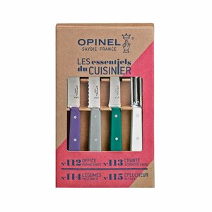 Набор ножей Opinel Les Essentiels Art deco, нержавеющая сталь, (4 шт./уп.), 001939, фото 3