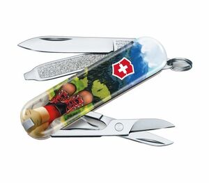 Нож-брелок Victorinox Classic LE 2020, 58 мм, 7 функций, "I Love Hiking", фото 3