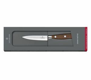 Нож Victorinox столовый, лезвие 10 см прямое, дерево (подарочная упаковка), фото 2