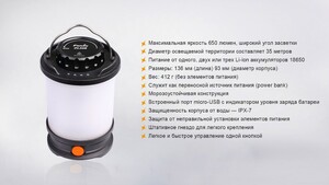 Фонарь Fenix CL30R серый, фото 18