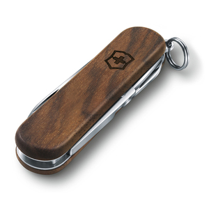 Нож-брелок Victorinox Classic SD, 58 мм, 5 функций, рукоять из орехового дерева, фото 6