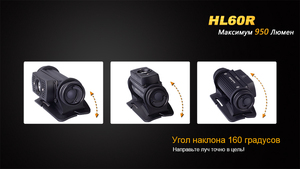 Налобный фонарь Fenix HL60RDY Cree XM-L2 U2 Neutral White LED, фото 21