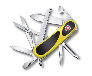 Нож Victorinox EvoGrip S18, 85 мм, 15 функций, желтый, фото 1