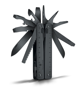 Мультитул Victorinox SwissTool BS, 115 мм, 29 функций, чёрный, нейлоновый чехол, фото 2