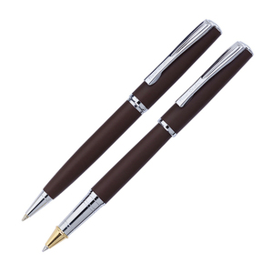 Набор подарочный Pierre Cardin Pen&Pen - Brown, ручка шариковая + ручка роллер, фото 1