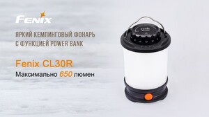 Фонарь Fenix CL30R серый, фото 6