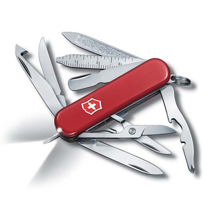 Нож-брелок Victorinox Classic Midnight MiniChamp, 58 мм, 17 функций, красный, фото 1