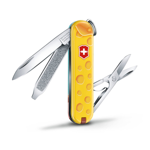 Нож-брелок Victorinox Classic LE 2019, 58 мм, 7 функций, "Alps Cheese", фото 3