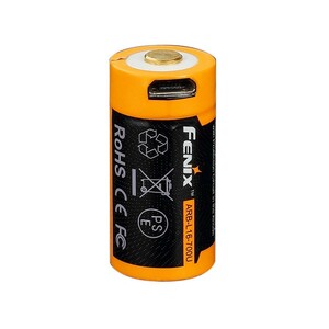 Аккумулятор 16340 Fenix 700 mAh Li-ion с разъемом для USB, фото 3