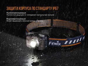 Налобный фонарь Fenix HL30 (2018) Cree XP-G3 серый, фото 14