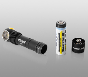 Мультифонарь светодиодный Armytek Wizard Pro v3 Magnet USB+18650, 2300 лм, аккумулятор, фото 10