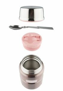 Термос для еды Thermos King SK3000 Pink (0,47 литра), розовый, фото 2