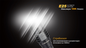 Фонарь Fenix E25UE Cree XP-L V5, фото 11