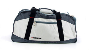 Сумка спортивная Wenger Mini Soft Duffle, серая, 52х25х30 см, фото 4