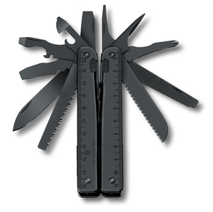 Мультитул Victorinox SwissTool BS, 115 мм, 29 функций, чёрный, нейлоновый чехол, фото 1