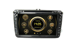 Штатная магнитола CARMEDIA QR-8051-T3 DVD Volkswagen, Skoda, Seat (по списку), фото 1