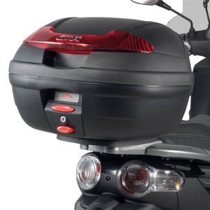 Кофр MONOLOCK 34 л Givi Black-Red (E340N), фото 2