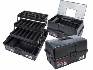 Ящик рыболовный Meiho Versus VS-7040 Black 390x220x220, фото 6