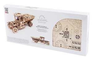 Механический деревянный конструктор Ugears Грузовик, фото 25