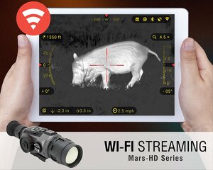 Интеллектуальный цифровой тепловизионный прицел ATNI MARS-HD 384-1.25-5x, фото 3