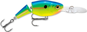 Воблер суспендер Rapala Jointed Shad Rap JSR04-PRT (1,2м-1,8м, 4 см 5 гр), фото 1