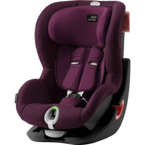 Автокресло Britax Romer KING II LS Black Series Burgundy Red, фото 1