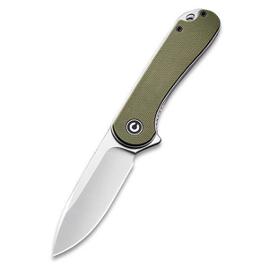 Складной нож CIVIVI Elementum D2 Steel Satin Finished Handle G10 Green, фото 1