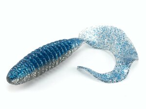 Твистеры съедобные искусственные LJ Pro Series CRUSHER GRUB 3,9in (09.90)/T05 5шт., фото 2