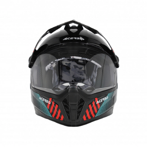 Шлем детский Acerbis RIDER JUNIOR Black/Red Y/M (51-52, глянцевый), фото 2