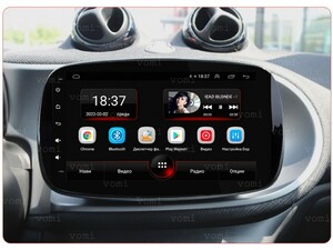 Головное устройство vomi AK460R9-MTK-LTE-4-64 для Smart Forfour W453 07.2014+, Fortwo C453 3-поколение 06.2014+, фото 2