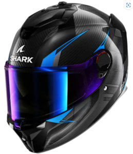 Шлем Shark SPARTAN GT PRO KULTRAM CARBON Black/Blue (XXL), фото 1