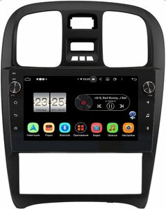 Штатная магнитола Hyundai Sonata IV (EF) 2001-2012 LeTrun BPX409-268 на Android 10 (4/32, DSP, IPS, с голосовым ассистентом, с крутилками), фото 1