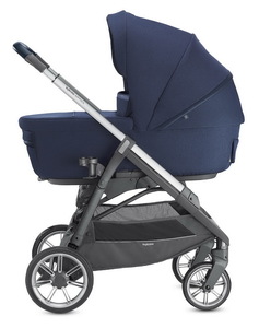 Коляска Inglesina Aptica System Quattro 4 в 1 на шасси Aptica Graphite Blue Navy, Portland Blue, фото 7