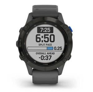 Garmin Fenix 6 PRO Solar черный с серым ремешком, фото 3